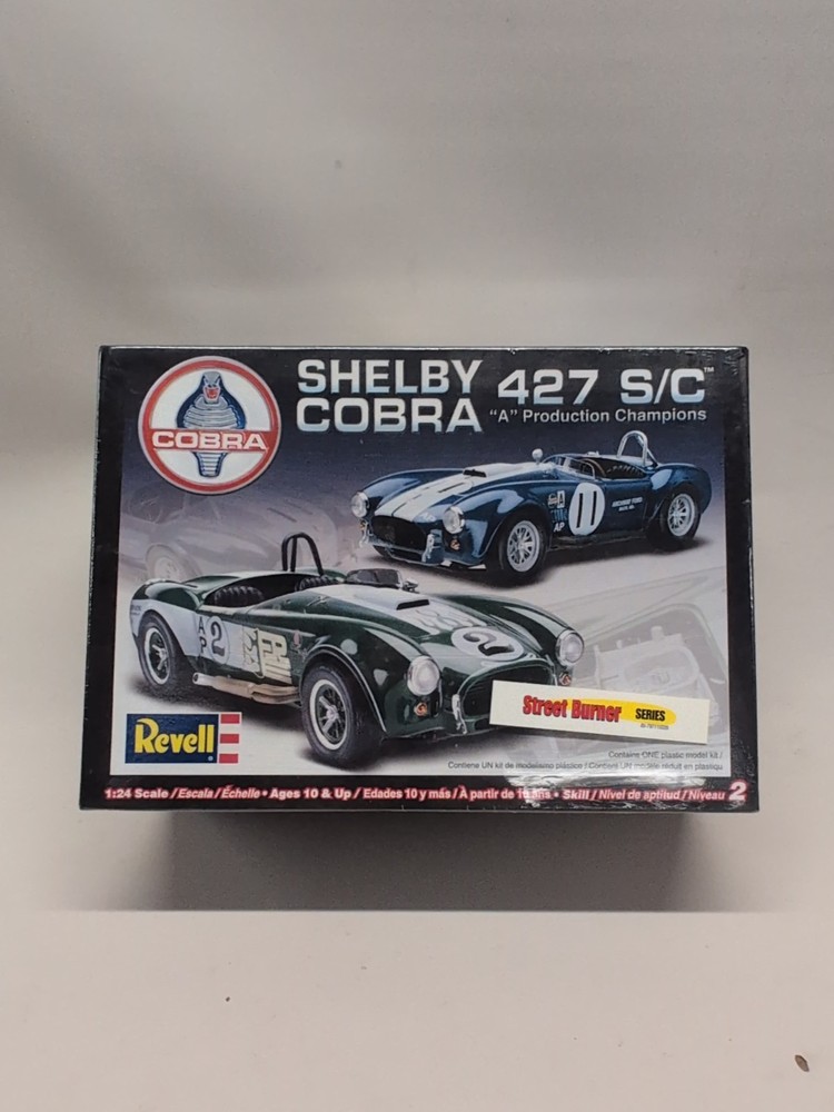 Revell 1/24 Shelby Cobra 427 S/C A Production Champions Model Kit New Sealed