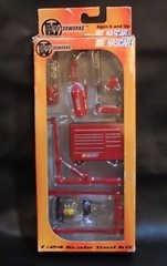 MOTORWORKS NASCAR ATLAS 1:24 SCALE TOOL KIT RED 100% COMPLETE