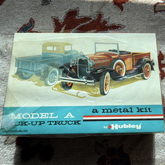 Hubley Model A Pickup Truck Metal Unassembled Truck Kit Vintage 4865-300 New