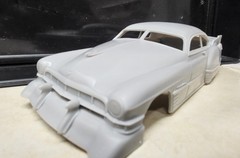 1/24 scale resin 3d printed 1949 Cadillac Pro Mod drag body model slot car