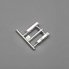 Revell 1/25 Cadillac Lowrider Parts Kit Bash Chrome Valve Covers