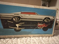 Original Vintage 1967 Dodge Charger Great Street Machines MPC Model Painted