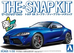 AOSHIMA 1/32 the snap kit series TOYOTA GR Supra Deep Blue Metallic