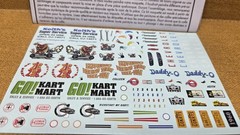 1960 Chevy Fleetside DECALS & INSTRUCTIONS 1/25 Scale AMT New Model Kit Parts