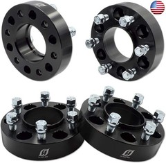 LU HWN 4X4 6×135 Wheel Spacers 1.5 inch Thick with 14×1.5 Studs, 87.1mm Hub