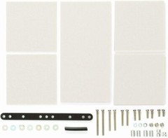 Mini 4WD No.492 Brake Sponge Set (1/2/3mm White) 15492 TAMIYA From Japan