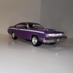 1971 Plymouth Duster 340 Built Model Car 1/25