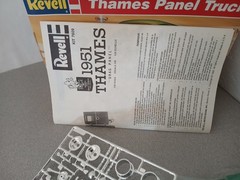 Vintage Revell Thames ‘Panel Truck’. 1/25. #7609.