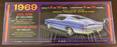AMT 1969 FORD TORINO COBRA 428 FASTBACK 3 in 1 1/25 PLASTIC MODEL CAR KIT F/S