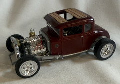 Lot of 5 Well Built Model Cars Junkyard – 1920s 1930s Custom Hot Rods, Revell
