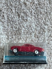 Eko – Spain – 1:86 Scale Plastic Car: Maroon Karmann Ghia #2 – Mint in Case!