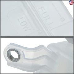 DNA MOTORING OEM-RT-TO3014136 Coolant Overflow Reservoir w/Cap Compatible with