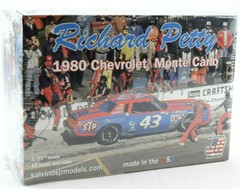 Salvino JR Models “STP” Richard Petty 1980 Chevy Monte Carlo 1/25 Model Car Kit