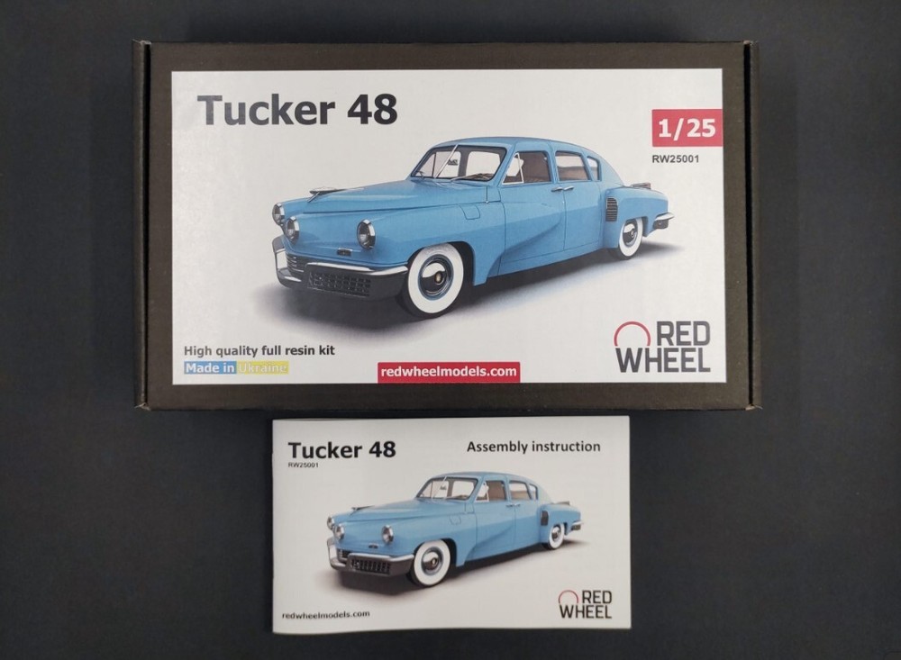 Red Wheel 25001 1:25 Tucker 48 Full resin kit