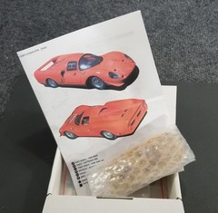 Tecnomodel 1/43 Scale Kit Ferrari 365 P2/3 Drogo Road Atlanta 1968 Tec. 27A