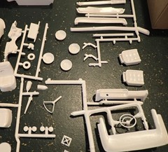 AMT 1963 Chevrolet Impala CV Lighted model kit unbuilt screw bottom 60s issue