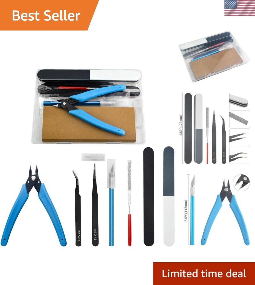 8-Piece Model Tools Kit for Kids – Durable Craft Set for Gundam & Car Builds