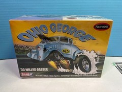 1/25 POLAR LIGHTS OHIO GEORGE MALCO GASSER 1933 WILLYS MODEL KIT SEALED B14