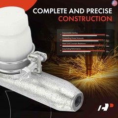 A-Premium Clutch Master Cylinder with Reservoir Compatible with MG MGB