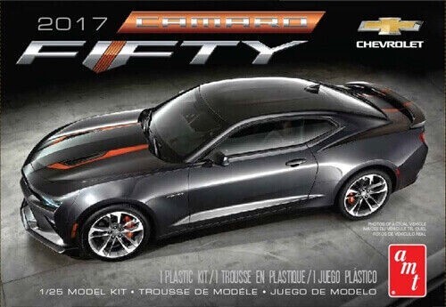 AMT 1/25 2017 Chevy Camaro 50th Anniversary Model Kit AMT 1035 new in the box