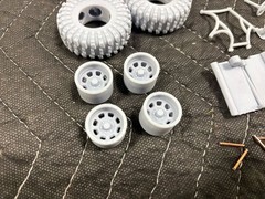 resin 3d printed 1/25 Scale Rock Buggy Kit 46 Inch Tires Blown Hemi Full Cage
