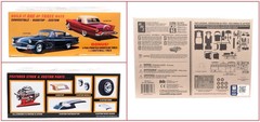 New AMT 1:25 1957 Ford Thunderbird T-Bird Convertible 3-in-1 Model Kit AMT1397