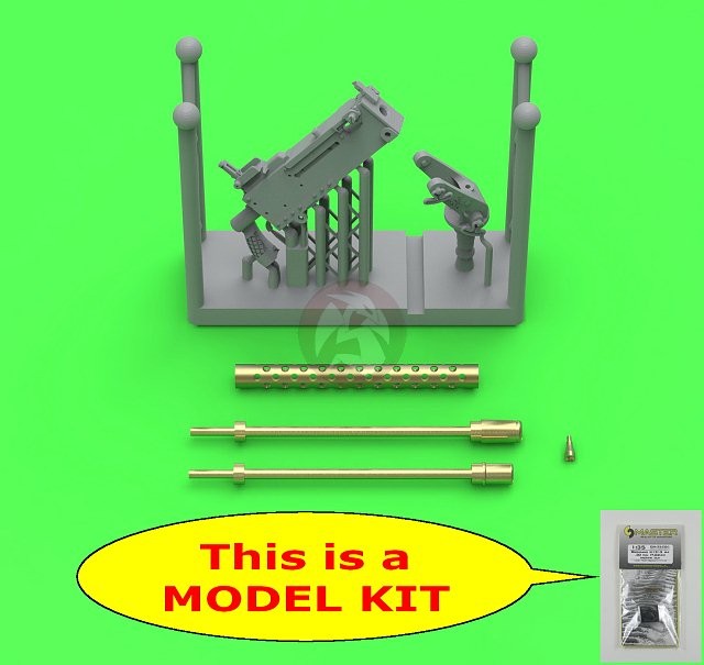 Master 1/35 M1919A4 Browning .30 Cal Machine Gun WWII on D38579 Pintle GM-35-086