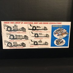 AMT 1380/12 FIAT DOUBLE DRAGSTER MODEL KIT-NIB-1/25 SCALE-2COMPLETE KITS