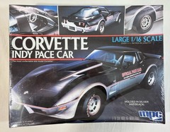 MPC, Corvette, Indy Pace Car, 1/16, 1-3073 , Model Kit, Sealed, Damaged Box,