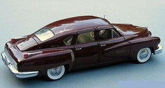 Tucker Built Vintage Classic Dream Concept 1:24 Promo Car Carousel RED Model