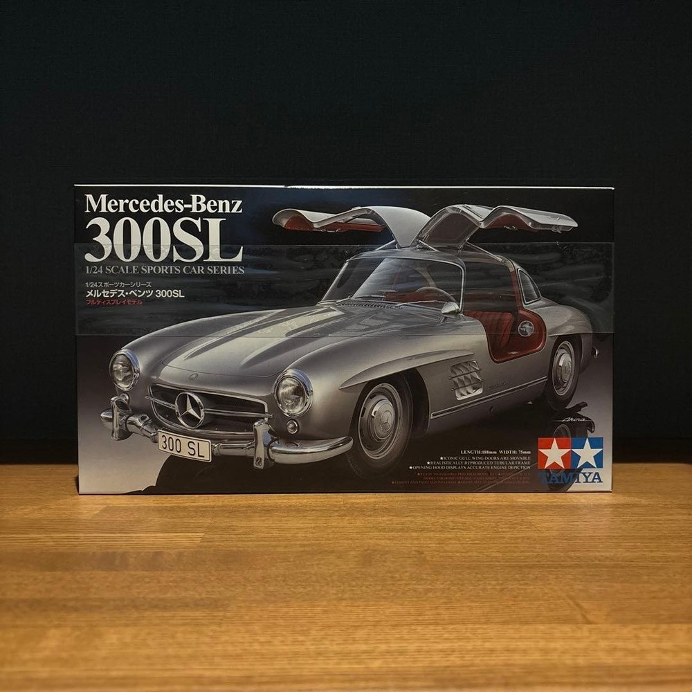 Tamiya 1/24 Mercedes-Benz 300SL Model Kit Unassembled Japan Hobby