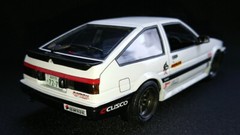 Fujimi 1/24 Initial D, AE86 Trueno ’83, Takumi Fujiwara Plastic Model Kit
