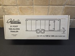 Galaxie Limited, 21 Foot Tag-Along Trailer, 1:24/1:25,Slightly Started, Complete