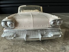 Vintage 1958 AMT Pontiac Bonneville Convertible Dealer Promo Model Car – USA