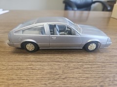Vintage AMT ERTL 1983 Chevrolet Cavalier Silver Metallic Dealer Promo Car