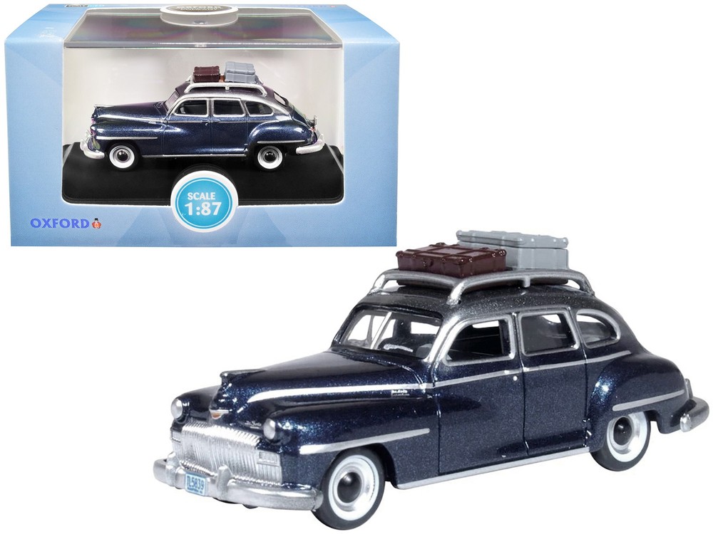 Oxford Diecast 87DS46004 1/87 1946 DeSoto Suburban with Roof Rack and