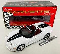 2009 C6 Corvette 1.5 Million Edition 1:25 Scale White Promo Model