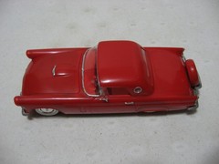Monogram Red 1956 Ford Thunderbird T-Bird 1/24 Scale Built Model Kit #2289