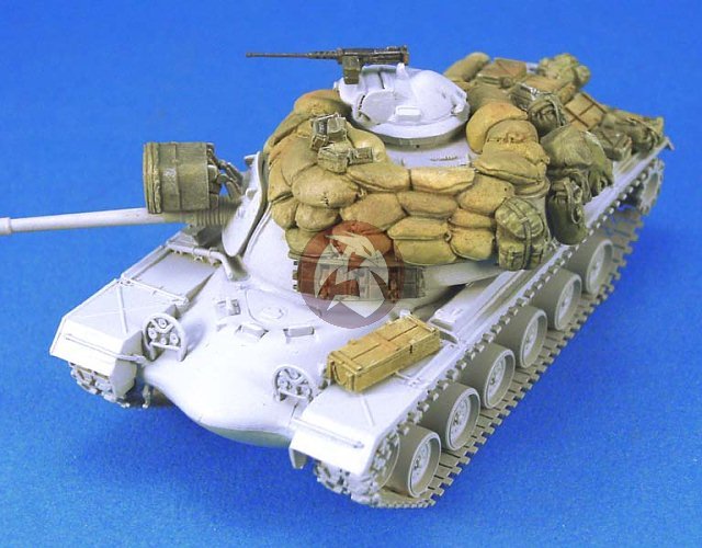 Legend 1/72 M48A3 Patton Tank Sandbag Armor & Stowage Set in Vietnam War LF7204