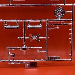 1957 Chevy Bel Air AMT Chrome Grill Hub Caps Bumpers Diff Model Parts 1:25 New 5