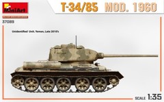 Miniart 37089 Tank T-34-85 modification 1960 plastic model kit 1/35 scale