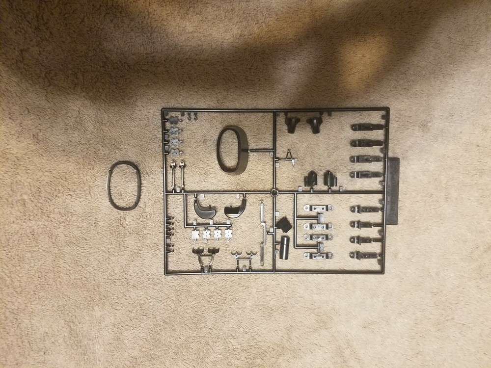 Honda F-1Tamiya 1/12 BS1211 Sprue H: Front Cowling Parts, Front Suspension