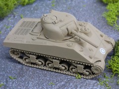 Roco Minitanks Painted W/Decals WWII US M-4 A3 Sherman Tank Lot #9017B©