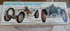 Sealed Miami Vice Model Kit,1984,Bearcats Mpc Tv Show Model Kit,1971