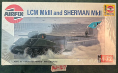 1/72 Airfix LCM KmIII and Sherman MkII (Factory Sealed) Lot AW-127