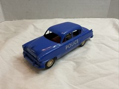 1954 Plymouth Dealer Promo Model Police Car 1/25 (160)￼