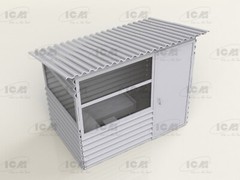 ICM 35901 Plastic model kit Scale 1:35 Chernobyl#1. Radiation Monitoring Station