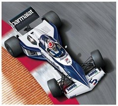 Rare Kit Aoshima 1/20 BEEMAX Brabham BT52 1983 MonacoGP from Japan 5480