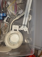 Lot Of Various Model Making Equipment Including Light W/ Magnifying Glass, Etc.