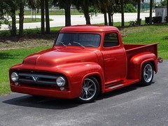 1953 FORD F-100 CHOPPED RESIN CONVERSION KIT for AMT 1953 FORD PICKUP TRUCK KITS